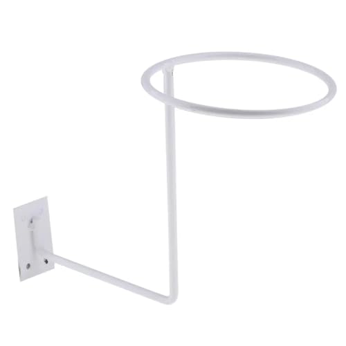 XUEZHEN Colgador Casco，Soporte Casco Moto Stahl Motorrad Zubehör Helm Halter Kleiderbügel Rack Wand Haken Für Mäntel Hüte Kappen Helm Rack Negro(White)