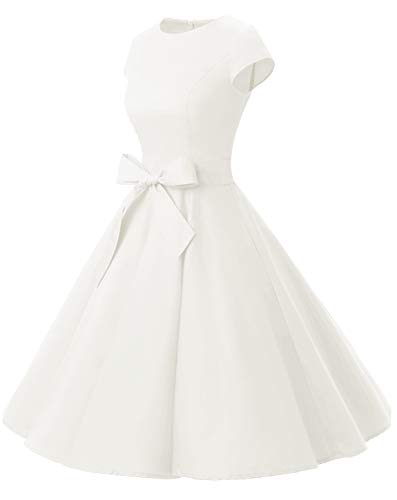 Image of Dressystar Women's Vintage Cocktail Party Dress 1950s Retro Rockabilly Prom Dresses