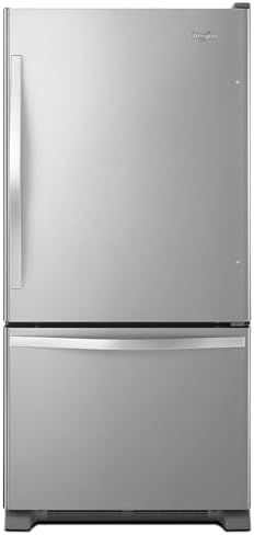 Whirlpool WRB329DMBM 18.5 Cu. Ft. Stainless Steel Bottom Freezer ...