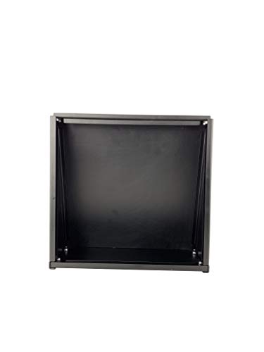 Super Target Systems Steel Bullet Trap, 12" X 12", With Steel Backplate & Rubber Panel For .22 Short Caliber Rimfire & Airsoft, Bb's, Airgun Ammo #TOP7