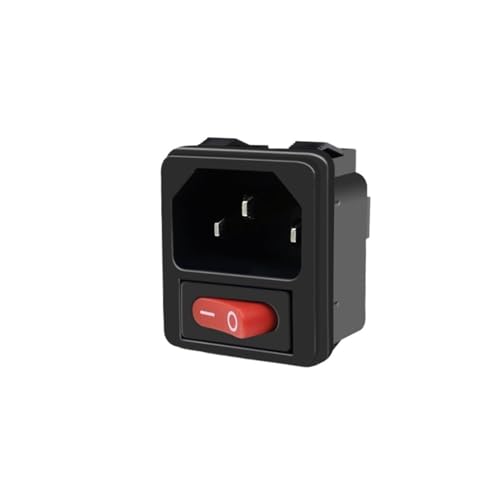 Toma de corriente con interruptor para cables de electrodomésticos en gabinetes