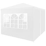 ホーム&ガーデン - パーティーテント 3x3m ホワイト - 家具の選択