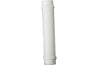 Gre 60205 - Schlauch für Pool-Sandfilter, 36 cm lang und Durchmesser 38 mm mit 2 abriebfesten Endstücken, weiße Farbe