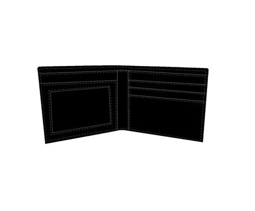 Jujutsu Kaisen Character Art Men's Large Black Bifold Wallet3