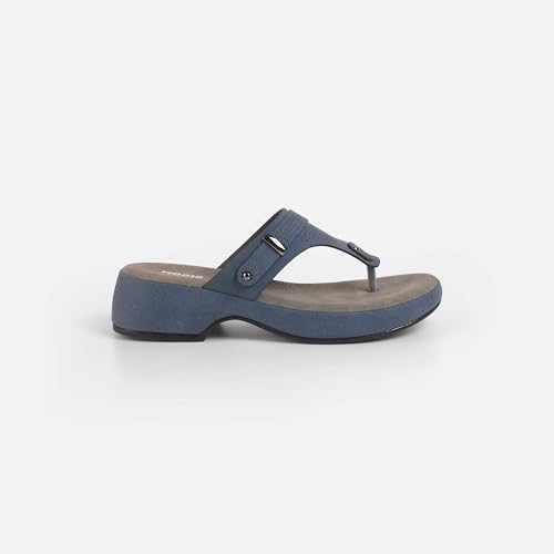Image of Mochi Women's Thong Sandals with Perforated Strap