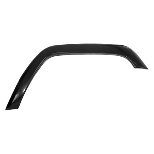 Rear Driver Side Fender Flare | Left Wheel Arch Extension | PP Plastic material, Matte Black finish - Compatible with 1997-2001 Jeep Cherokee