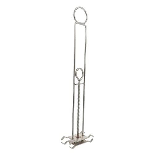 IWOWHERO Spring Tint Holder Lens Tinting Stand Stainless Steel Dyeing Clamp Glasses Dyeing Rack for Shop