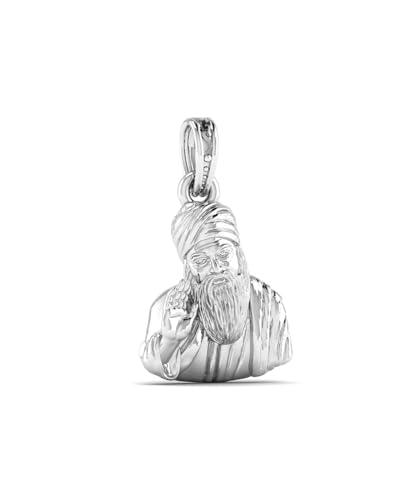 Pendentif Guru Nanak en argent pour votre sérénité et méditation quotidienne