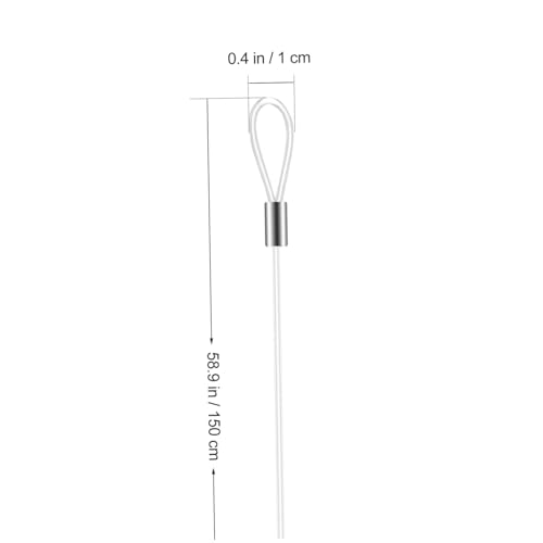 Corde en nylon transparent de suspension invisible pour cadre photo