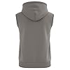 ROCK-IT Apparel Hoodie men Sleeveless zipped hoody Fitness Hoodie Men Sweater Training Vest Sweatshirt Tank Top S-4XL color Ultimate Grey 4XL #3