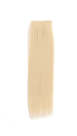 Miniatura 2 de Almohadilla de pelo sintético invisible sin costuras, con clip, extensión de cabello para cabello fino para mujeres, 2 unidades de 8 pulgadas (11.8