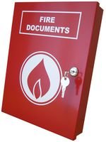 DOCUMENT BOX A4 FIRE RED A4-DOC-BOX-R-FIRE By ELMDENE