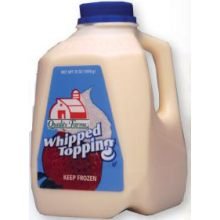 Quality Farms Ready to Use Whipped Topping, 35 Ounce Jug -- 12 per case.