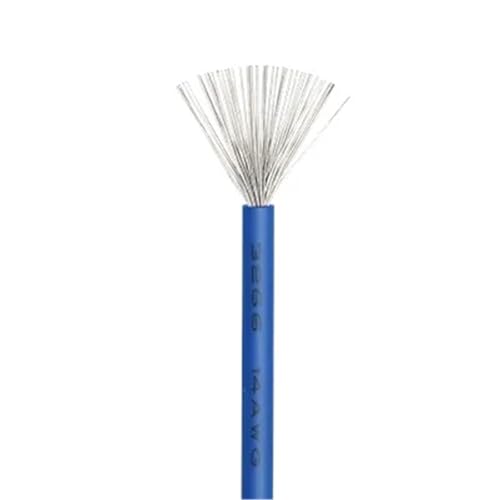 2~10m UL3266 Low-Smoke Halogen-Free Cable 30~22 20 18 16 14 12AWG Household Appliances Tinned Copper PE Irradiated Wire(Blue,10M_28AWG)