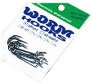 Smith LTD Worm Hooks Original Offset Worm Hooks 10 Count