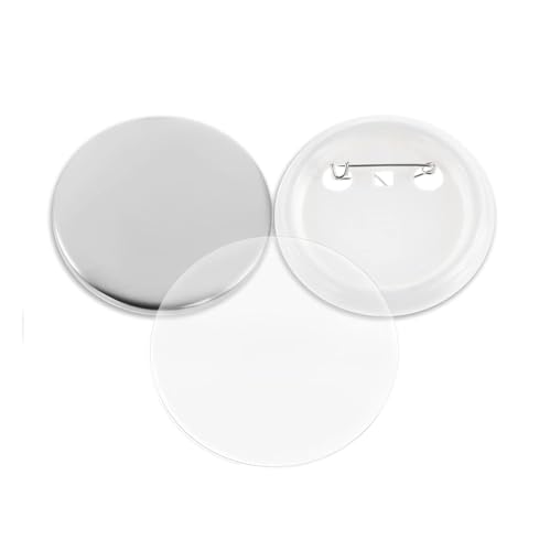 100 󔒃sobW[J[p[c 25-75MM vX`bN/obW{^p[cZbg DIYNtgp(58mm,Metal Base 100Pcs)