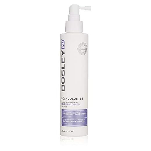 BosleyMD BosVolumize Volumizing & Thickening Nourishing Leave-In, 6.8 Oz (Packaging May Vary)