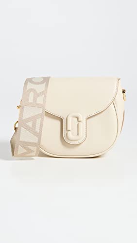 Marc Jacobs Women's The Small Saddle Bag, Cloud White, One Size #TOP1
