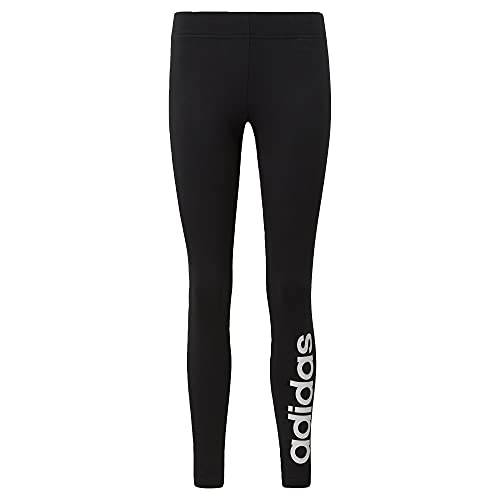Image of adidas Originals Originals Women's Essentials Linear Tights, Black /White, Small