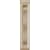 Ekena Millwork BKT02X09X11HARW Hamilton Traditional Wood Brackets, 2 1/4"W x 9"D x 11"H , Rubberwood
