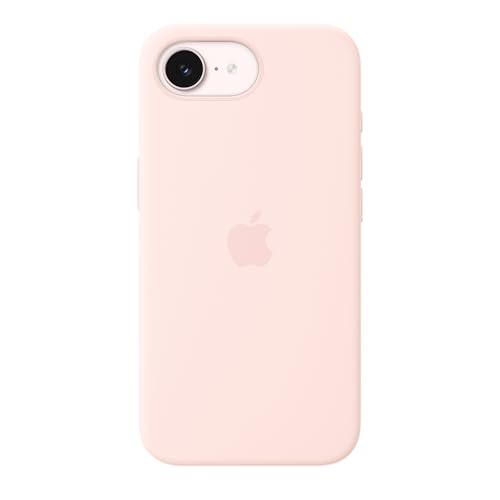 Apple iPhone 17e Silicone Case with MagSafe Soft Pink