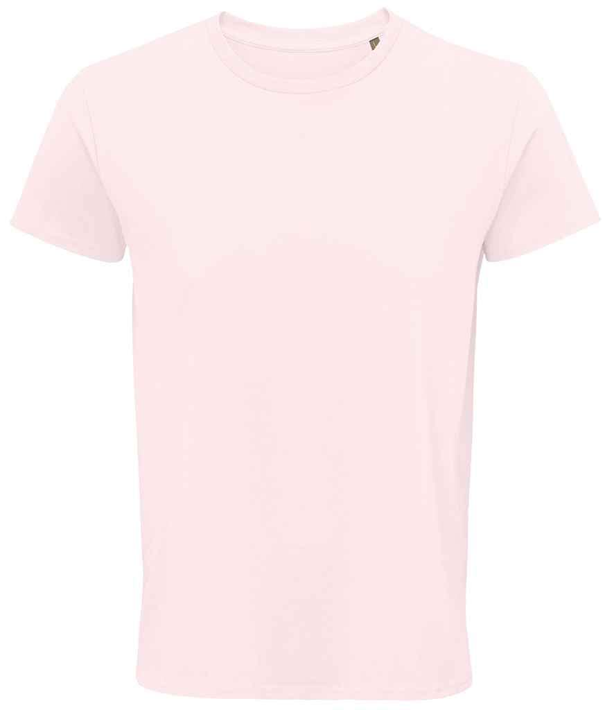 COOZO Mens Crusader Organic T-Shirt - Pale Pink - M