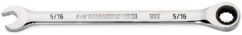 GEARWRENCH 5/16" 4 Degree Swing Arch 12 Point Ratcheting Combination Wrench - 86941