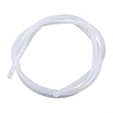 Silikon-Milchschlauch für Kaffeevollautomaten, hitzebeständig, 3 mm ID, Wasserschlauch, kompatibel mit Espressomaschinen-Modellen, 100 cm Länge