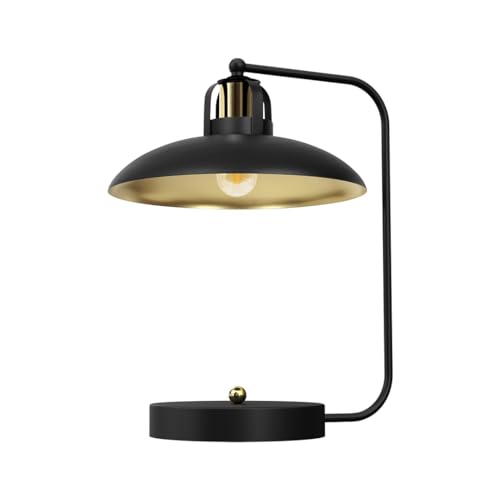 Milagro Lampe de bureau FELIX BLACK/GOLD 1xE27