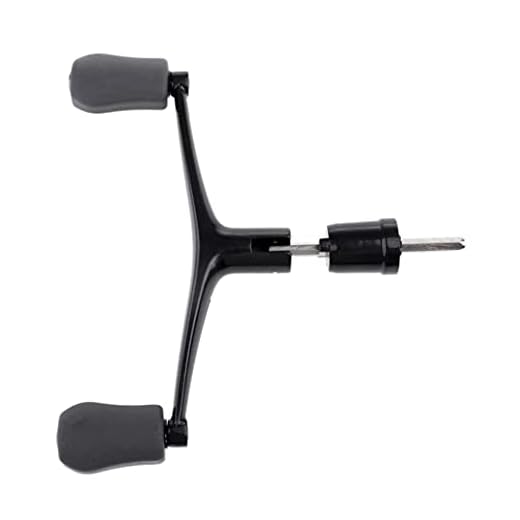 Roterande knopp krafthandtag, vevarm spinnrulle för fiske spinnrulle ersättningshandtag halkfritt grepp M