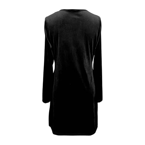Robe de soirée longue et moulante noire pour vos fêtes de Noël et du Réveillon