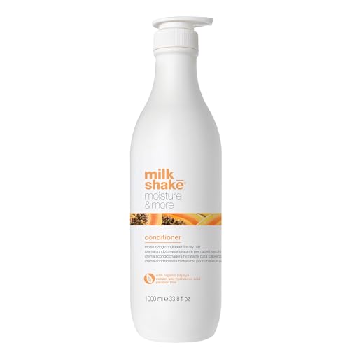 milk_shake moisture & more conditioner | creamy formula to hydrate and soften dry hair | for smoother shinier easy-to-manage hair 33.8 fl oz / 1000 mL