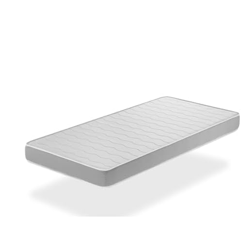 SONHO Matelas 80X190 Shira, Epaisseur 14 CM, Juvenil, Ergonomique et Respirant