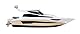 Carson 500108059 RC Yacht Hurikan 2.4G 100% RTR - Ferngesteuertes Boot, RC Boot, Ferngesteuertes Spielzeug für Kinder und Erwachsene, inklusive Fernsteuerung, Beige