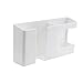 Imagen de QUXVUIS Estante de Almacenamiento de viscosidad con Caja organizadora de Pared de Doble Capa para teléfonos y Controles remotos