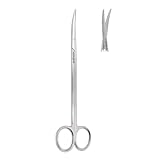 IS IndoSurgicals Metzenbaum Scissor Blunt/Blunt (Curved, 6'), Silver