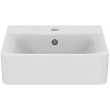 Ideal Standard Connect Lave-mains, 1 trou pour robinet, 400x360x160mm, E713701, E713701, Colorazione: bianco