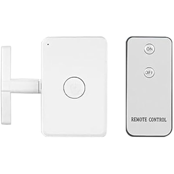 Smart Home Button No Wiring - Wireless for Home Automation | Battery Operated with Easy Setup, Compatible with, Controls Lights Fans and Devices Without Cables