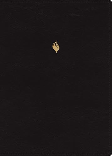 RVR60, Biblia de estudio de la vida plena, Edición clásica, Leathersoft, Negro, Palabras de Jesús en rojo, Comfort Print, con Índice y Cierre (Spanish Edition)