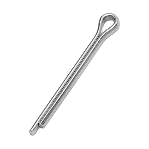 Fahrrad Splinte, Splinte Sortiment, 10 Stück/Satz Fahrrad Scheibenbremsbeläge Sicherungsstifte, Edelstahl Splint Radfahren, Fahrrad Split Cotter Lock Pin Hält Stifte oder Bolzen für Fahrrad