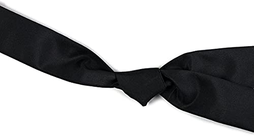 Japanese MEN'S Kimono Waist Belt KOSHIHIMO BLACK 3 SET NEW4