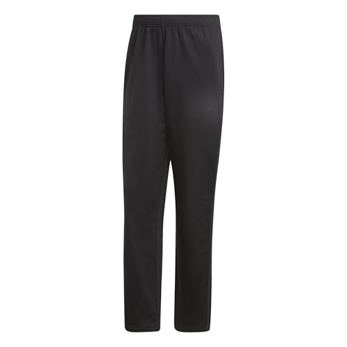 adidas Men's Big & Tall Essentials Warm-up Open Hem 3-Stripes Tracksuit Bottoms
