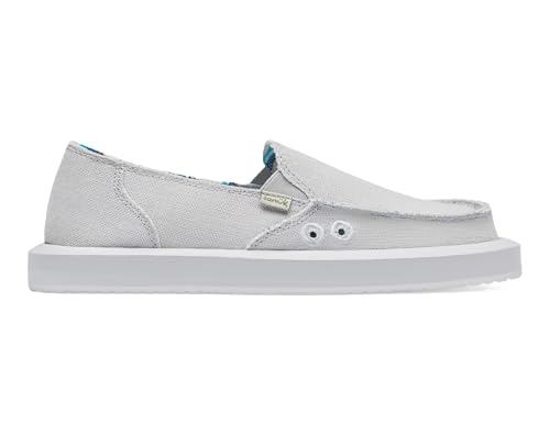 Image of Sanuk Womens Donna Soft Top Hemp Loafers | Womens Shoes | Slip On Shoes for Women | Women's Slip-on Loafers | Memory Foam Footbed