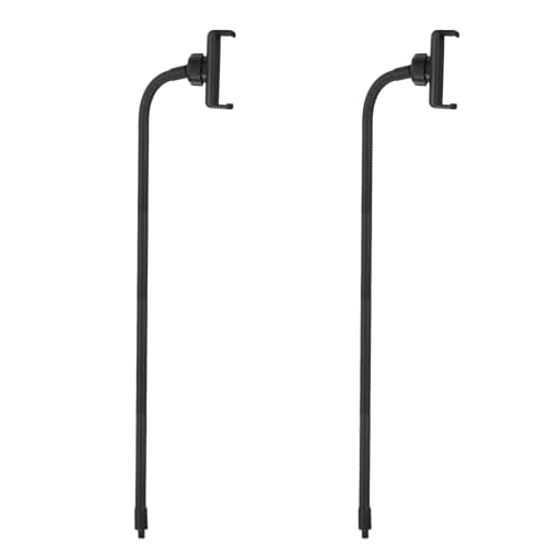 Bras de cygne flexible 19,7" PATIKIL avec clip de téléphone et filetage male 1/4" pour support