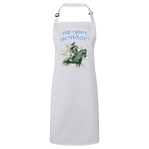Tablier humour Sigma Male Genghis Khan cadeau original pour homme cuisinier