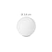 Relaxdays Pelotas Ping Pong, Beerpong Bolas, 48 Unidades, Juego para Fiestas, Lisas...