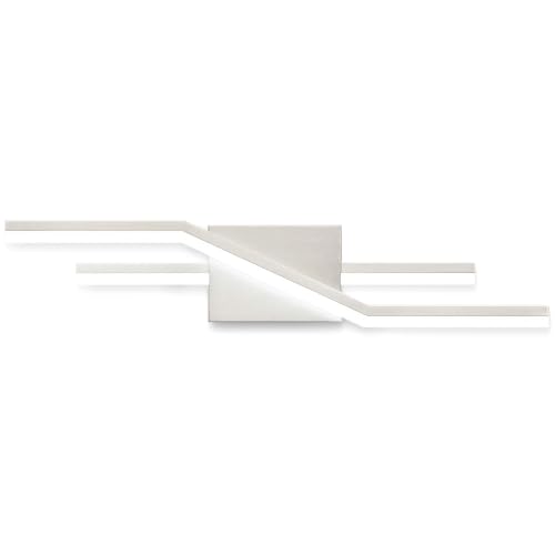 Image of SOLFART Bathroom Light Fixtures Brushed Nickel 24 Inch Dimmable Vanity Lights Modern Led Lights for Bathroom