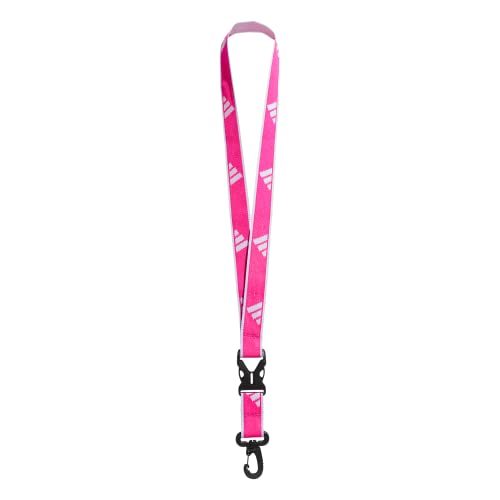 Image of adidas Unisex Adult Lanyard for Keys, ID Badge Holder, Keychain with Breakaway Buckle