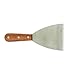 American Metalcraft SSC19 Wide Blade S/S Pan Scraper w/Wooden Handle