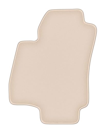 Tapis auto en velours beige haut de gamme pour Opel Astra G berline